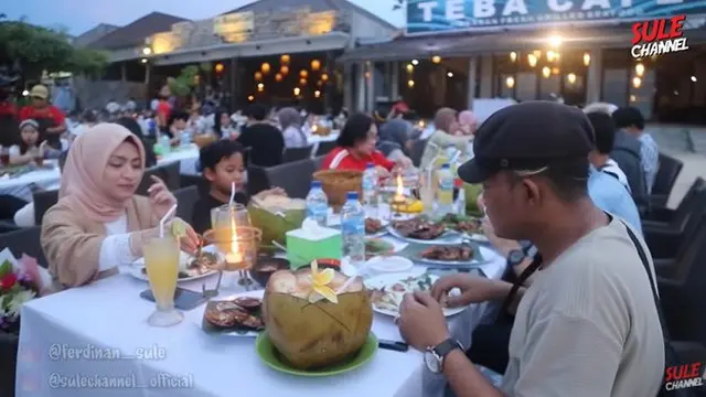 7 Momen Bulan Madu Sule dan Nathalie Holscher di Bali, Ditemani Anak-anak