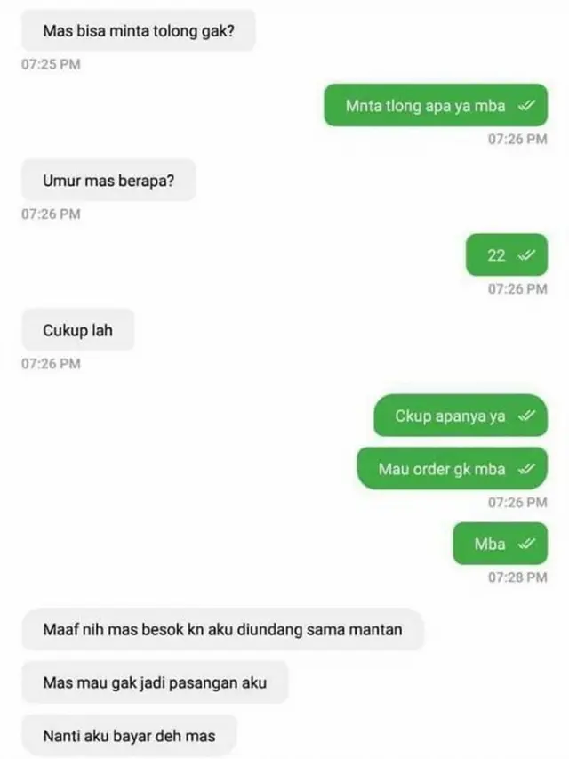 6 Permintaan Absurd Penumpang Ojek Online Ini Bikin Ngelus Dada
