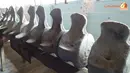 Di kawasan wisata Alif Stone juga terdapat rangka ikan paus yang pernah terdampar di pantai (Liputan6.com/Muhammad Ali)
