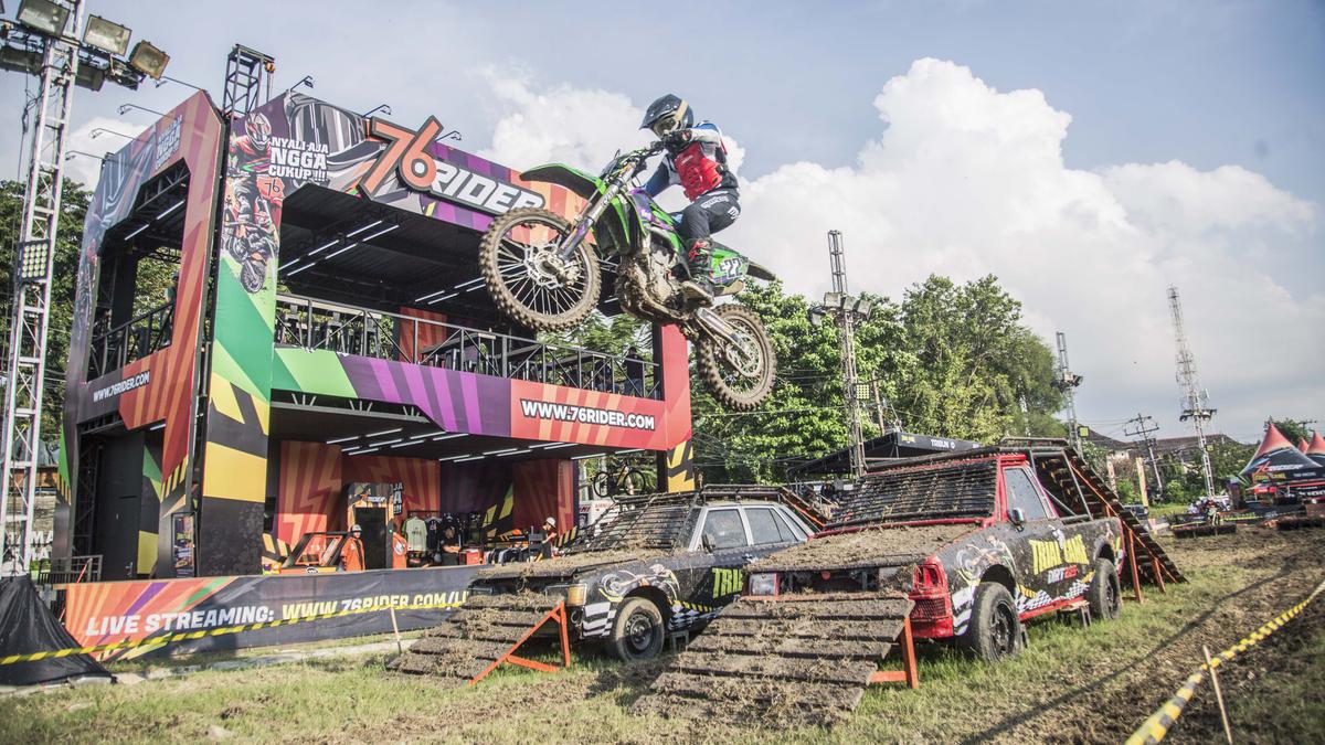 Persaingan Sengit Asep Lukman dan Zidane di Putaran 4 Trial Game Dirt 2025