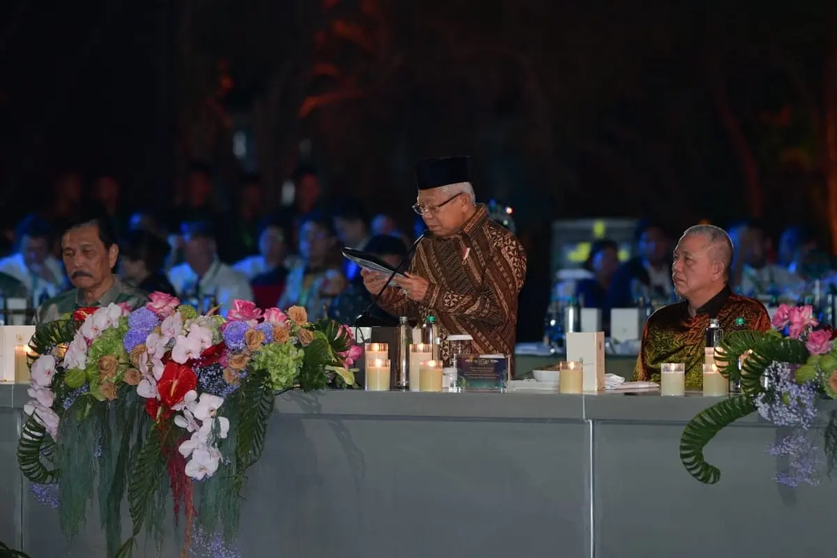 Wapres Ma'ruf Amin di Gala Dinner ISF 2024