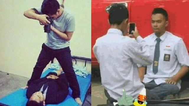 7 Ide Konyol Bikin Pas Foto Low Budget Kocak Tapi Bisa