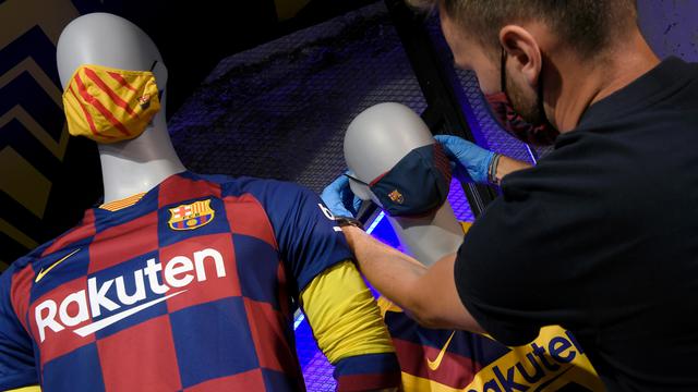 Barcelona Jualan Masker