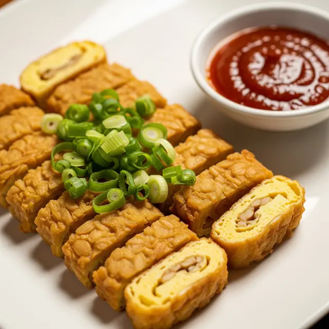 Resep Tempe Gulung Telur Simpel