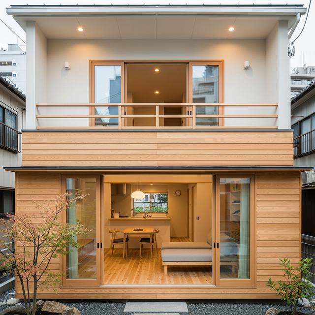 Inspirasi Rumah Kecil Dua Lantai