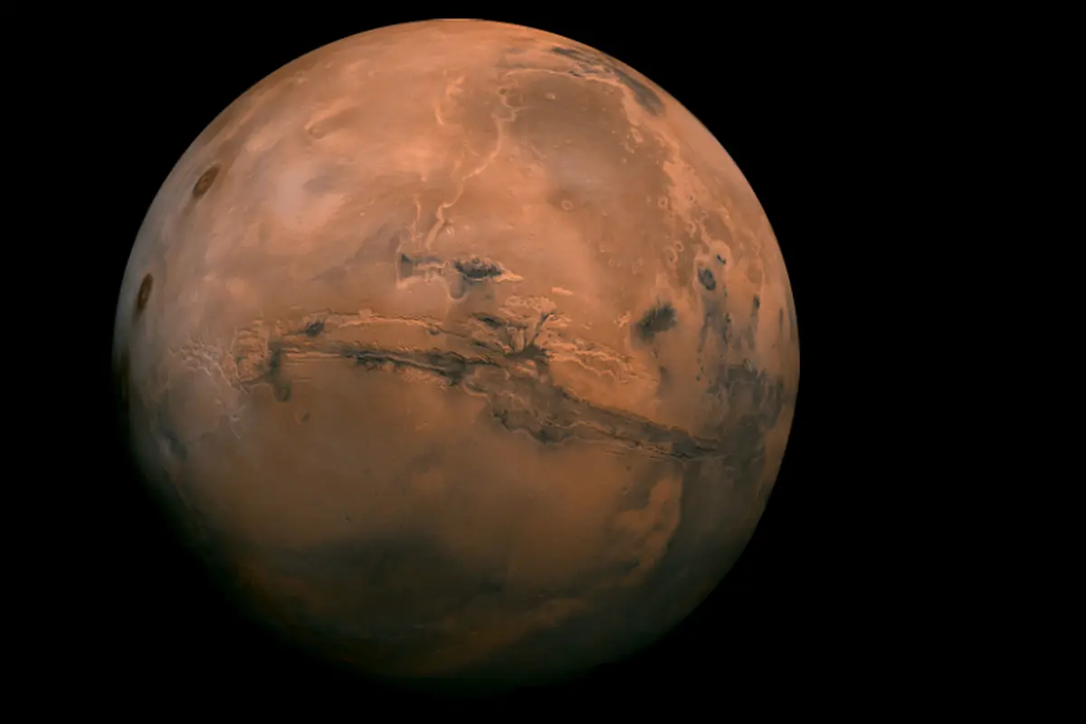 Planet Mars (NASA).