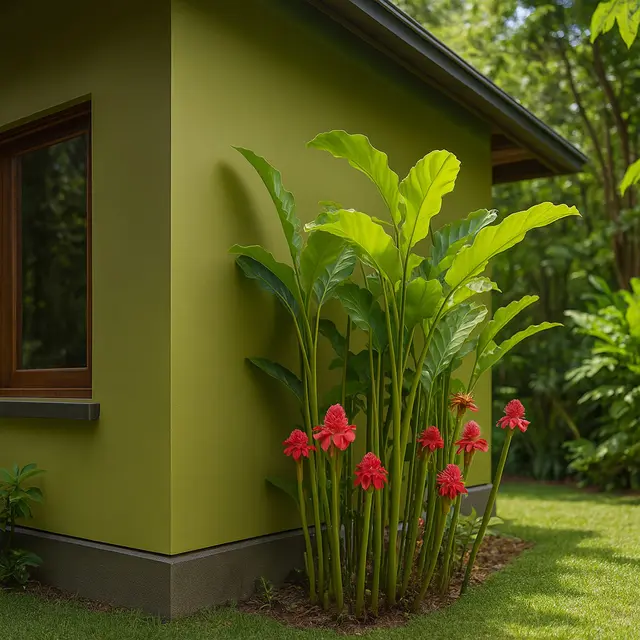 Kombinasi Warna Cat dan Tanaman agar Rumah Bebas Ular (Foto: ChatGPT)