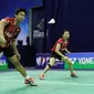 Ganda campuran Indonesia Praveen Jordan/Debby Susanto melangkah ke babak kedua China Open Super Series Premier 2015, Rabu (11/11/2015). (Liputan6.com/Humas PP PBSI)