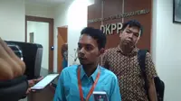 Indonesia Election Watch laporkan Ketua Bawaslu ke DKPP (M Genantan/Merdeka.com)