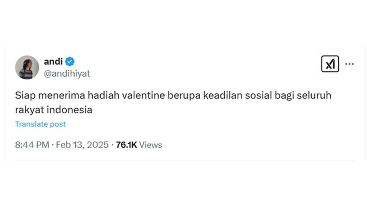 6 Curhatan Netizen Rayakan Valentine 2025 Ini Bikin Senyum Tipis