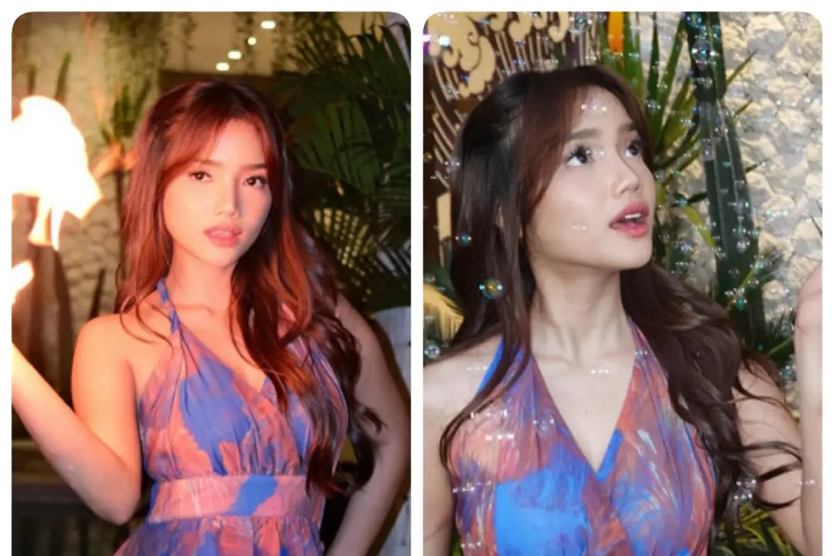 Fuji An Kenakan Long Dress Ruffle dengan harga terjangkau