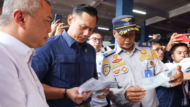 Menko AHY didampingi Menteri Perhubungan Dudy Purwagandhi