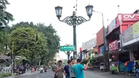 Jalan Malioboro Yogyakarta terus dipercantik (Liputan6.com / Switzy Sabandar)