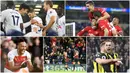Berikut ini ragam selebrasi terbaik di Premier League pekan ke-18. Diantaranya selebrasi Jesse Lingard Pierre-Emerick Aubameyang hingga Michael Obafemi. (Foto Kolase AP dan AFP)