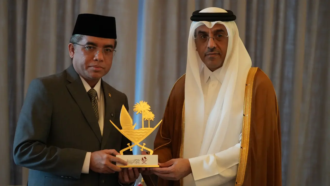 Perkuat Hubungan Bilateral, Menaker Yassierli Ajak Qatar Kembangkan Kemitraan Ketenagakerjaan