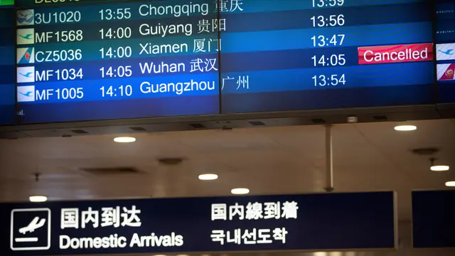 Penerbangan dari Wuhan