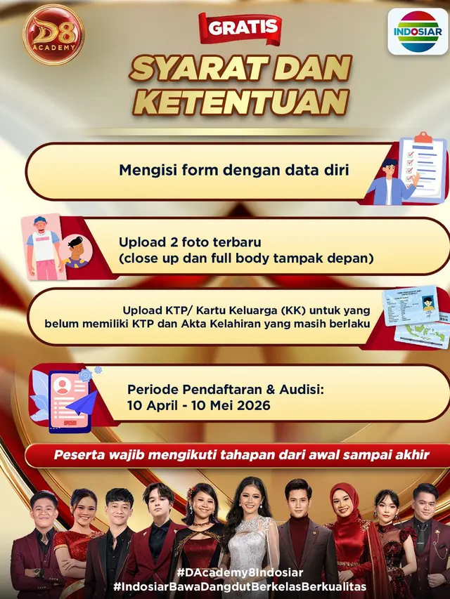 Audisi D’Academy 8 Indosiar