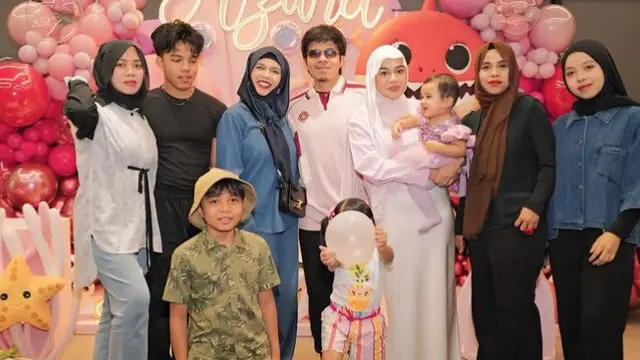 Pesta Ulang Tahun Putri Kedua Aurel Hermansyah. [@aurelie.hermansyah]
