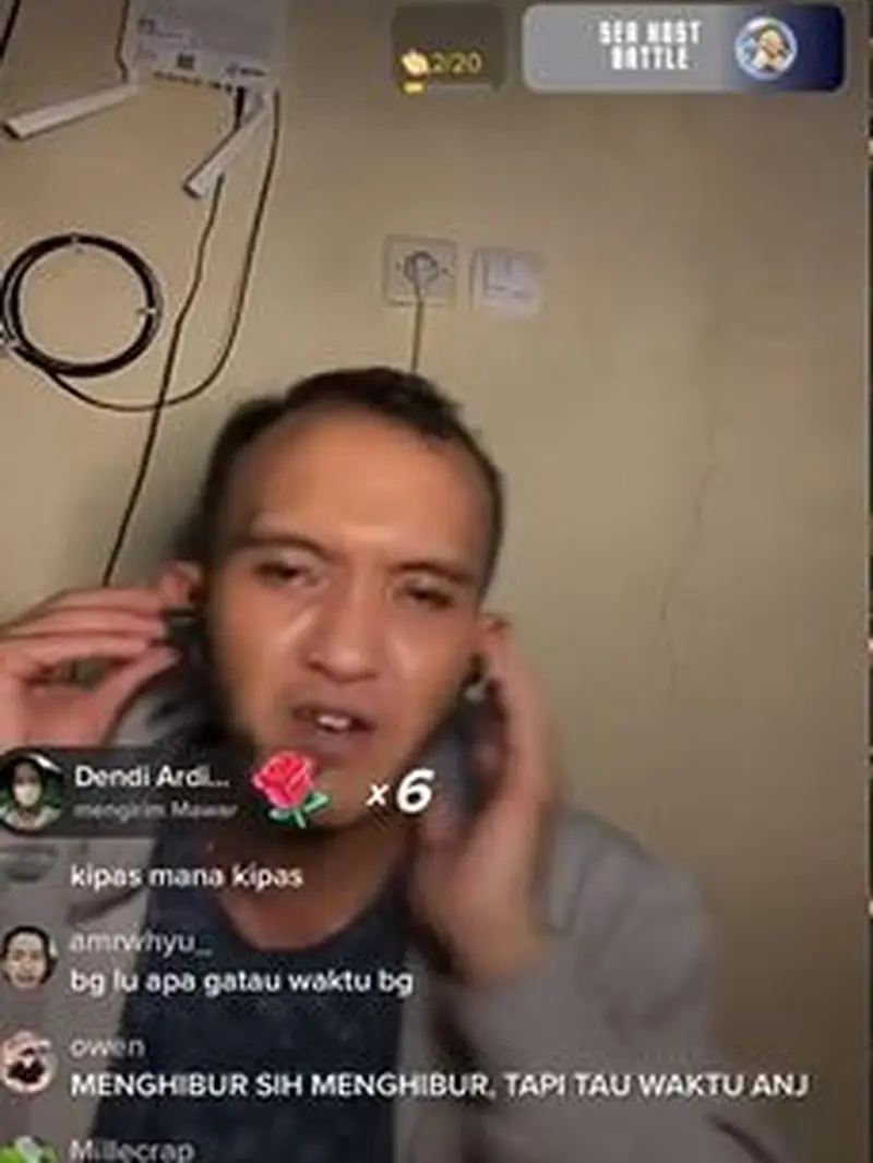 6 Potret Terbaru Caisar YKS, Live TikTok Selama 24 Jam Jadi Sorotan