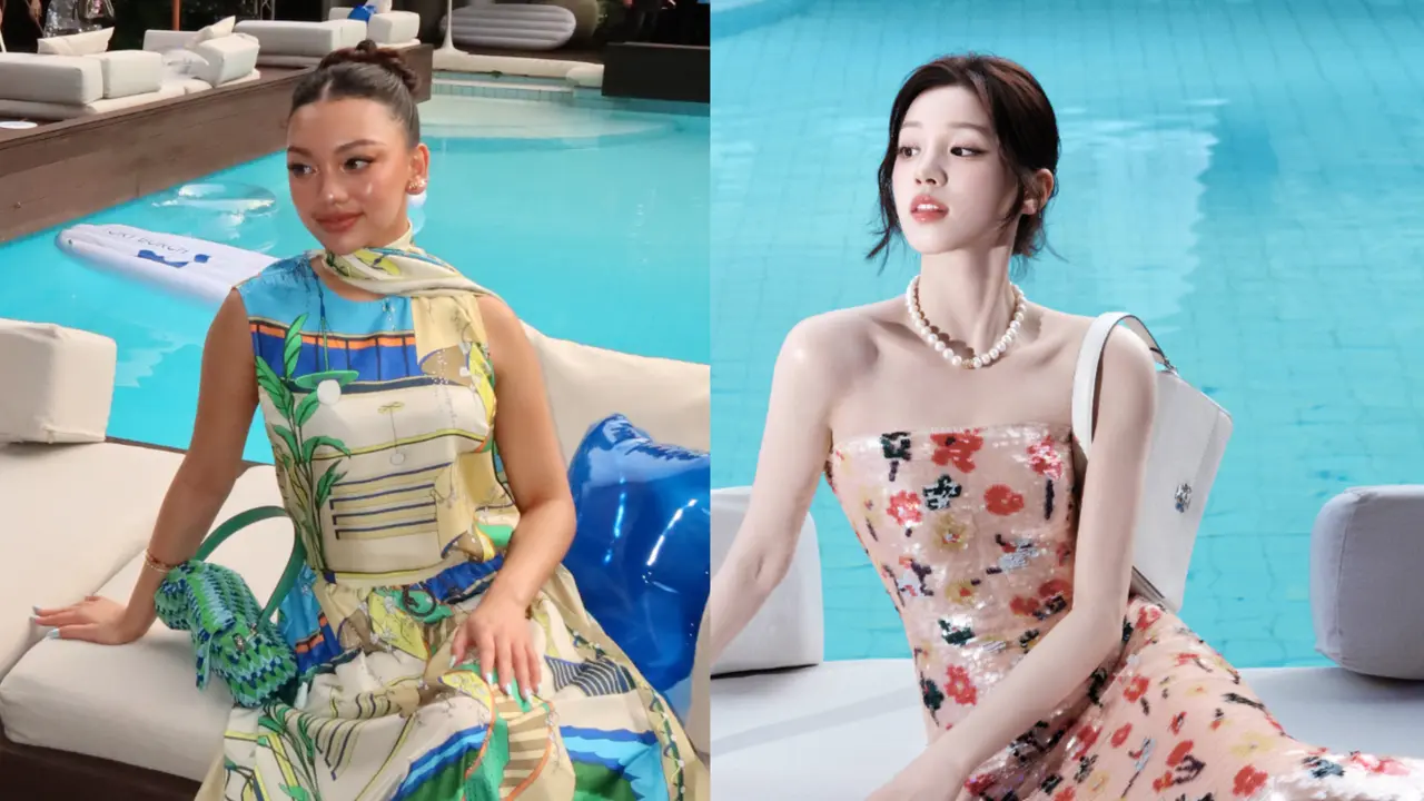 Splash Club Tory Burch di Bangkok, Naura Ayu hingga Yuqi Song Tampil Berkilau Berkilau