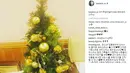 Kali ini, Taeyeon mengunggah sebuah foto pohon natal. Pohon natal ini dibawanya saat ia menggelar konser pada 22-24 Desember 2017. (foto: instagram.com/taeyeon_ss)