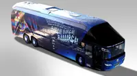 Intip Bus Resmi Skuad FC Barcelona, Bisa Disewa!