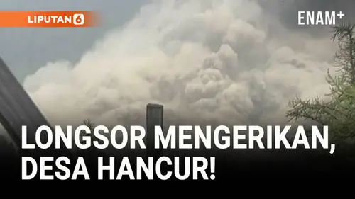 VIDEO: Mencekam! Detik-Detik Longsor Es Kubur Desa di Swiss