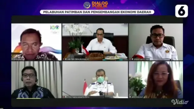 Webinar Dialog Publik Online bertajuk Pelabuhan Patimban dan Pengembangan Ekonomi Daerah