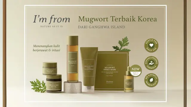 Masuk Kategori Kandungan Bahan Populer di Tren Kecantikan, Mugwort Semakin jadi Andalan Beauty Enthusiast (Foto dok : I'm From/artemishub)