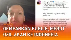 Warganet sedang digemparkan dengan berita datangnya mantan pemain Arsenal yang akan ke Jakarta yaitu Mesut Ozil