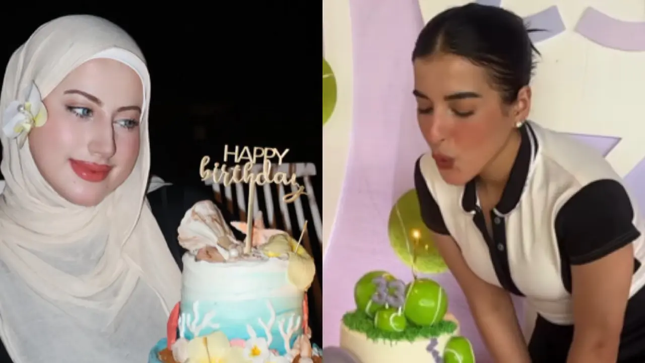 Tasya Farasya dan Tasyi Athasyia saat Rayakan Ulang Tahun ke-33