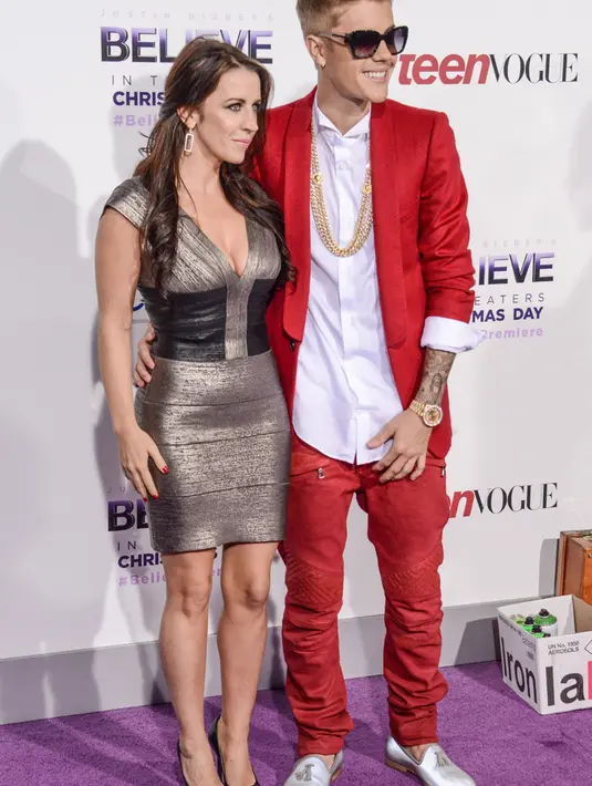 Para pengguna Twitter pun langsung heboh dan mengatakan bahwa Pattie seperti tak lagi menganggap Justin Bieber. (REX-Shutterstock)