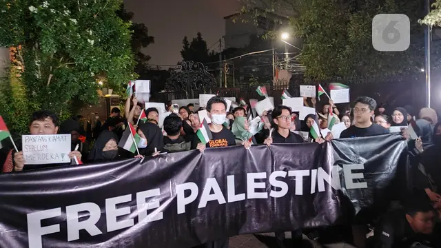 Aksi Solidaritas untuk Warga Palestina