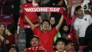 Lebih dari 27 ribu pendukung Garuda Muda sukses memerahkan sebagian area Stadion Utama Gelora Bung Karno, Jakarta, saat laga lanjutan Grup A Piala AFF U-23 2025 antara Timnas Indonesia melawan Malaysia pada Senin (21/7/2025). (Liputan6.com/Helmi Fithriansyah)