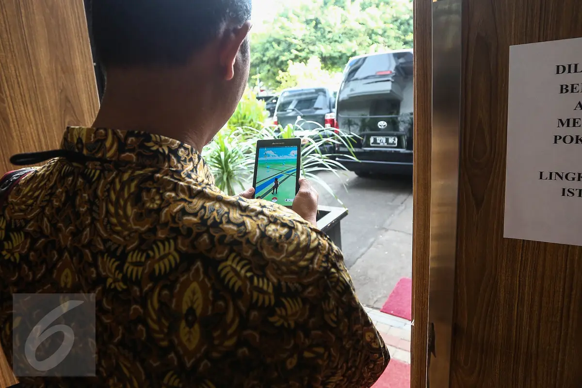 Larangan bermain Pokemon Go di Istana