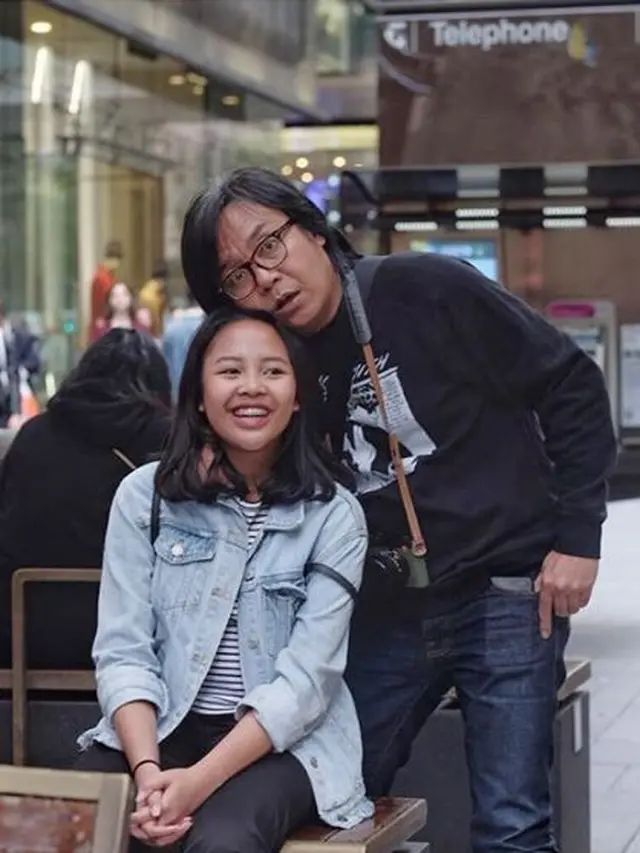 6 Potret Audra Lasso Anak Ari Lasso yang Jadi Vokalis Band