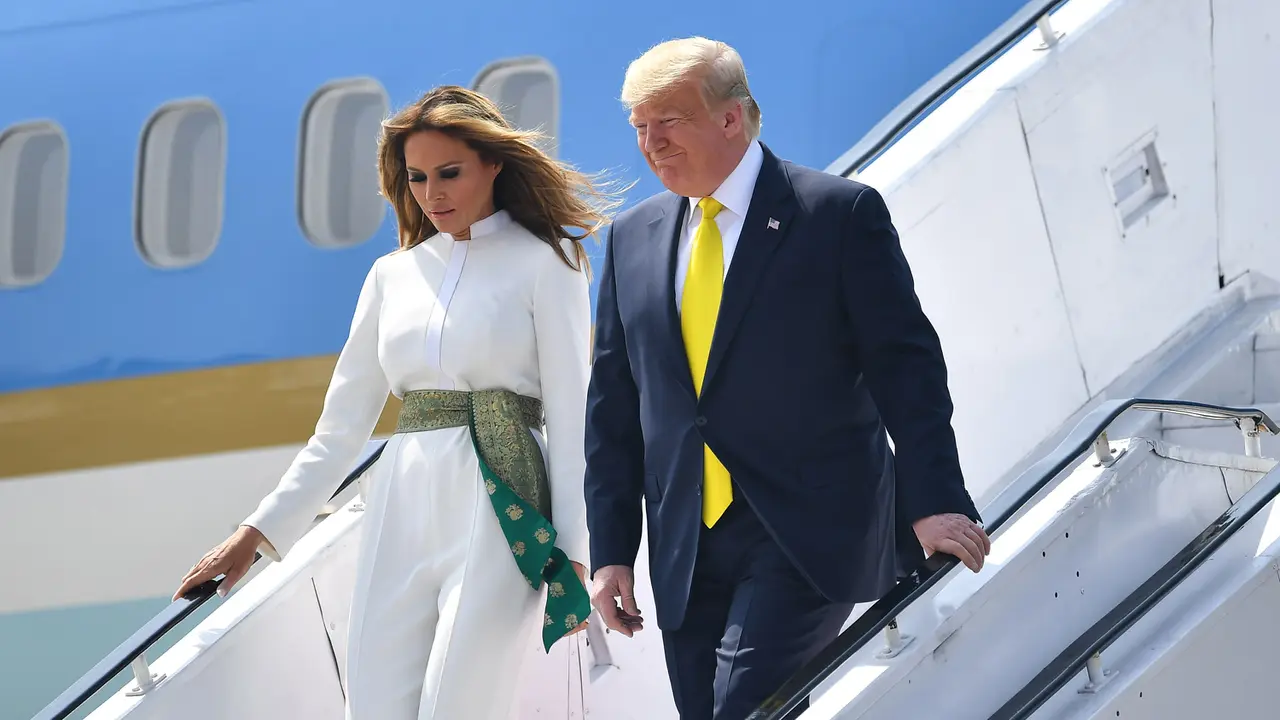 PM Modi Sambut Kedatangan Presiden Trump