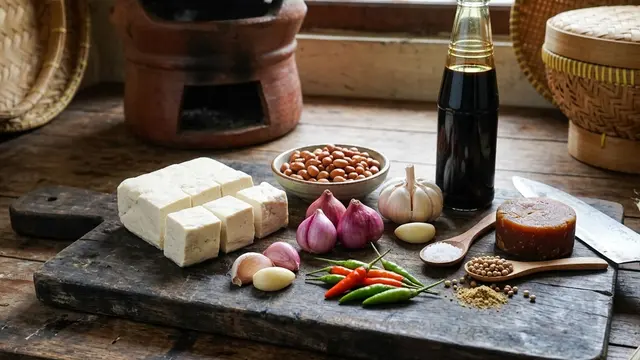 Resep Sate Tahu Sambal Kacang (AI Generated)