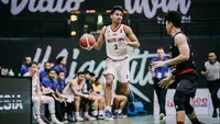 Yesaya Saudale memimpin Pelita Jaya menang atas Indonesia Patriots di IBL 2023
