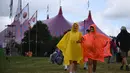 Festival Glastonbury merupakan festival lima harian. (AFP/Oli Scarff)