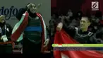 Iqbal Candra dan Sarah Monita sukses mengawinkan medali emas bagi Indonesia melalui cabor Pencak Silat. Mereka baru saja menikah bulan Maret 2018.