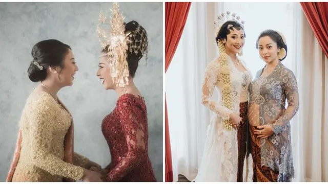 6 Potret Nikita Willy dan Winona Willy Saling Dampingi di Rangkaian Pernikahan