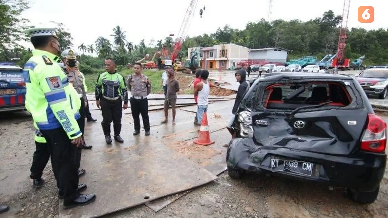 Laka Lantas Km 24 Balikpapan