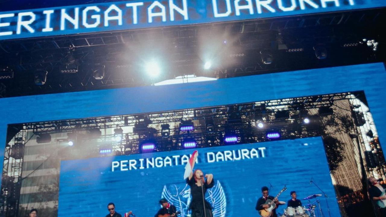 Potret Nadin Konser di Lalalafest 2024 (Dok. Instagram @cakecaine)