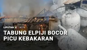 Tabung Elpiji Bocor Picu Kebakaran