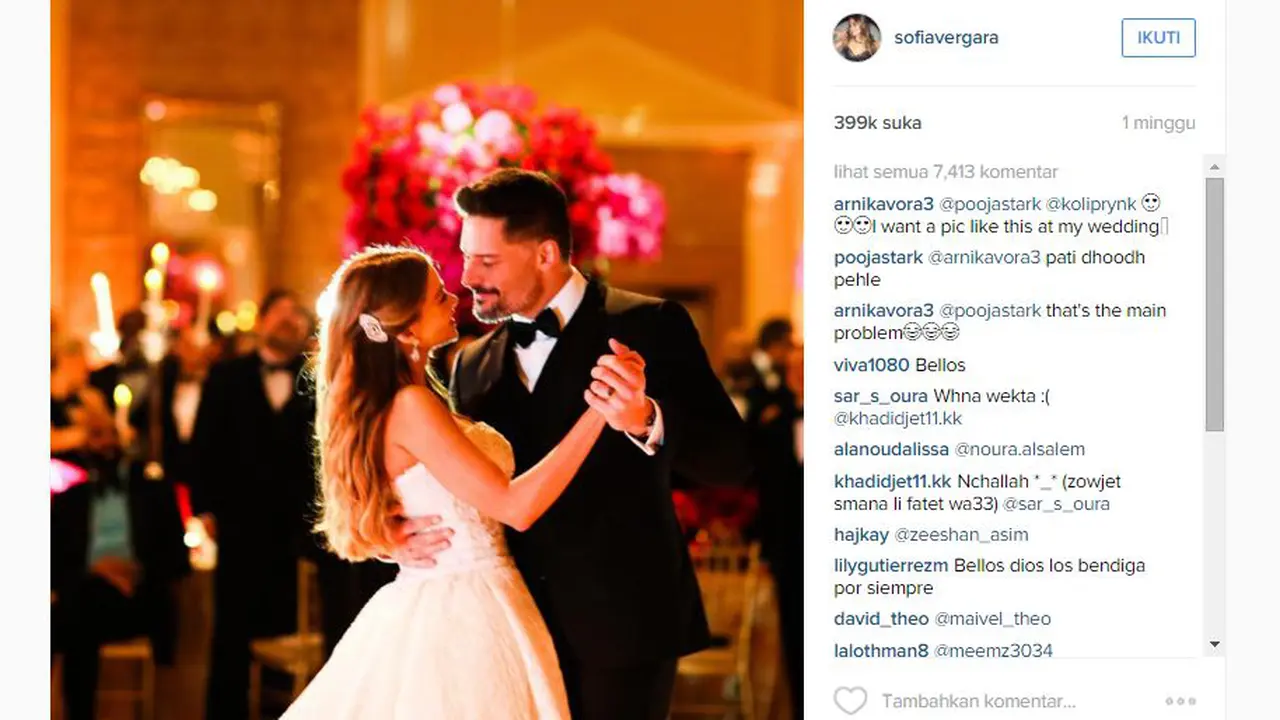 Sofia Vergara dan Joe Manganiello