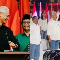 Penampilan Ganjar Pranowo dan Mahfud MD. [Instagram]