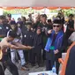 Ketua Fraksi PKS DPR RI Jazuli Juwaini&nbsp;membuka Festival Rampak Pencak Silat di Kota Cilegon, Banten pada Minggu (6/8/2023). (Ist)