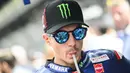 3. Maverick Vinales (Movistar Yamaha) - 150 Poin. (AFP/Jure Makovec)