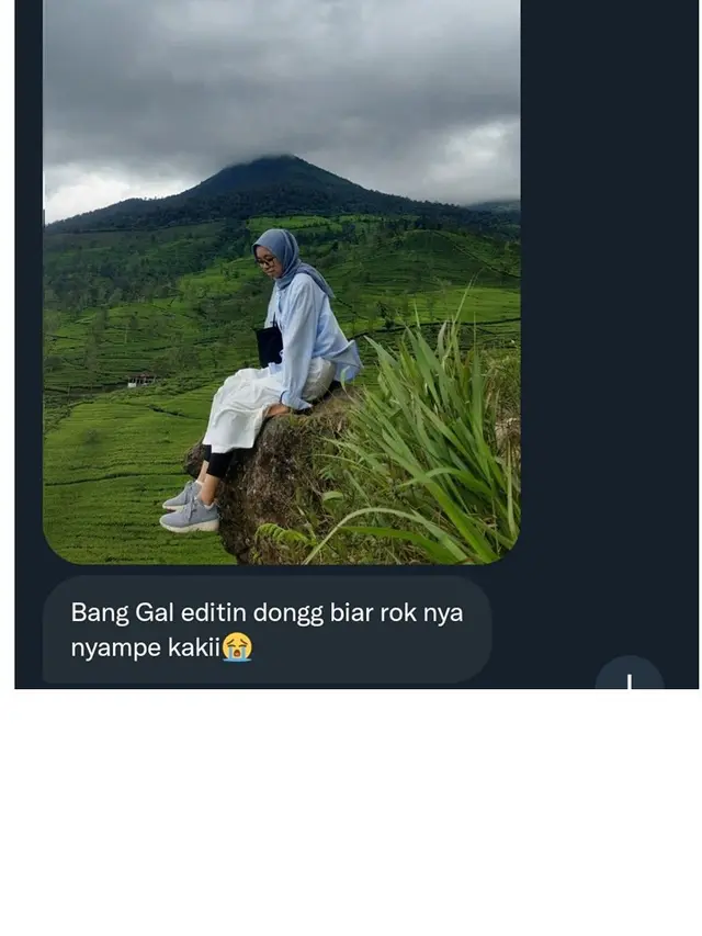 Wanita Ini Minta Diedit Fotonya Agar Rok Lebih Panjang, 6 Hasilnya Bikin Tepuk Jidat